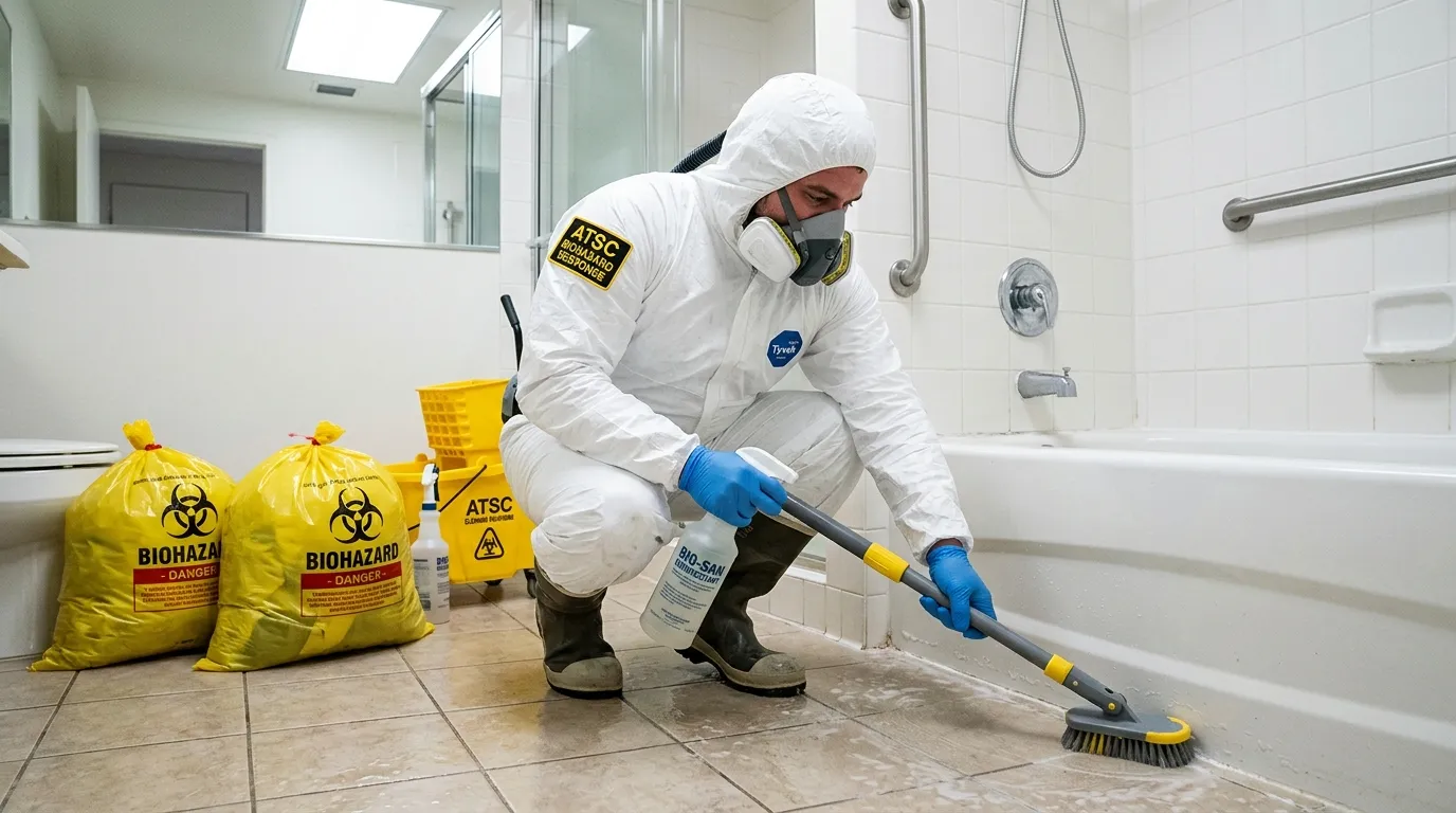 Decontamination equipment deployed for Blood Cleanup in Sangaree